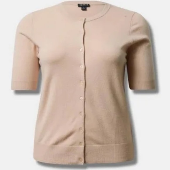 Torrid everyday soft short sleeve cardigan - Picture 3 of 3